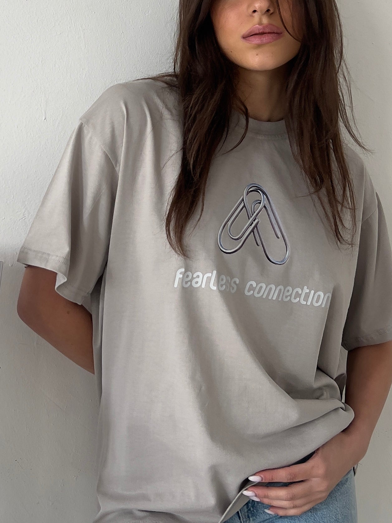 Off-white oversize t-shirt