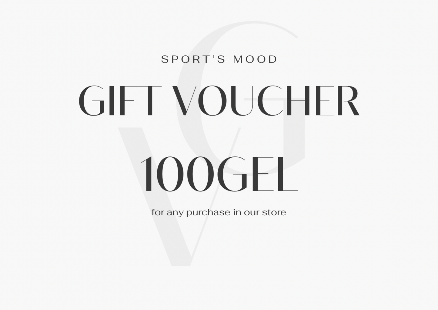 Sport's Mood Gift Card