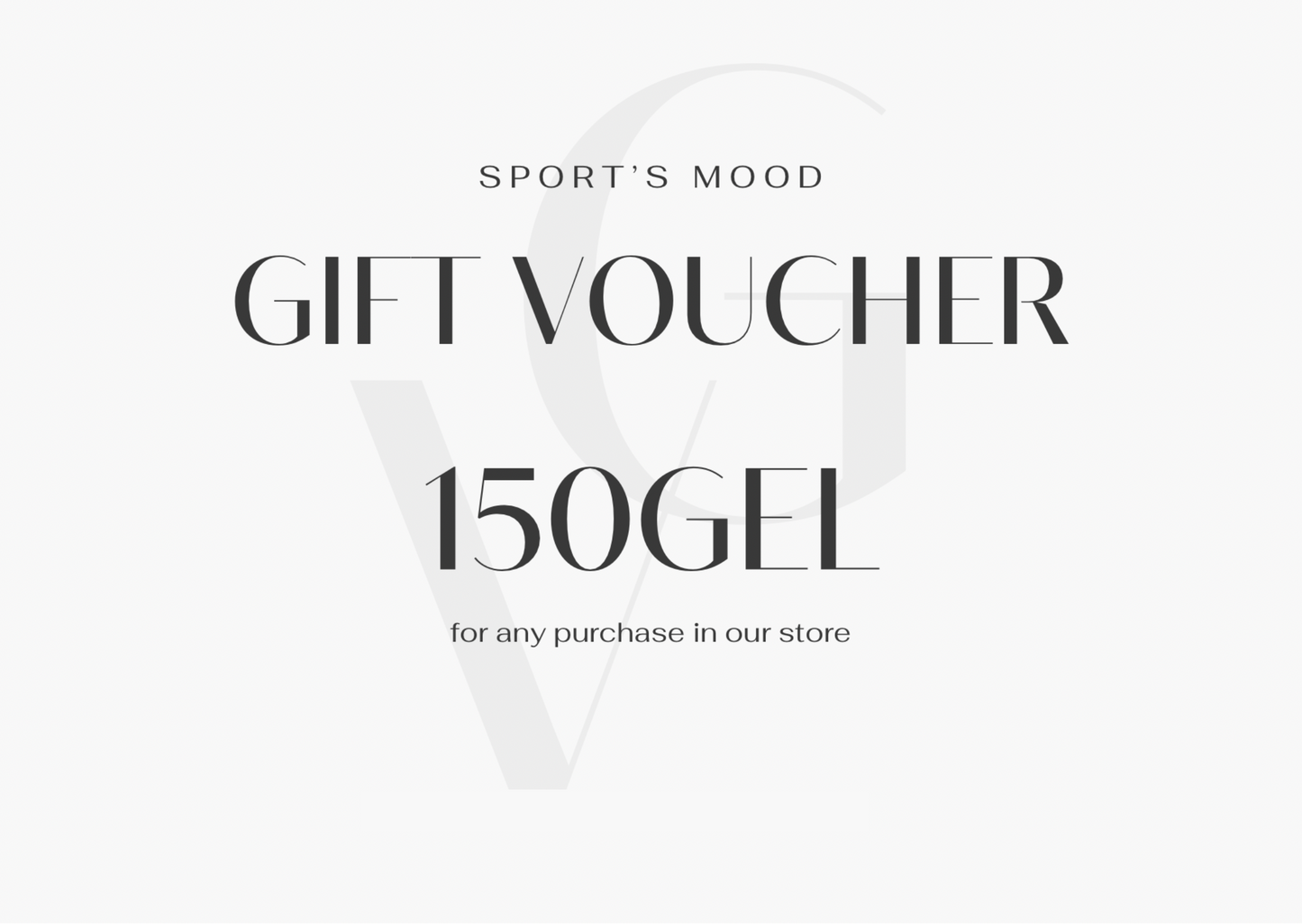 Sport's Mood Gift Card