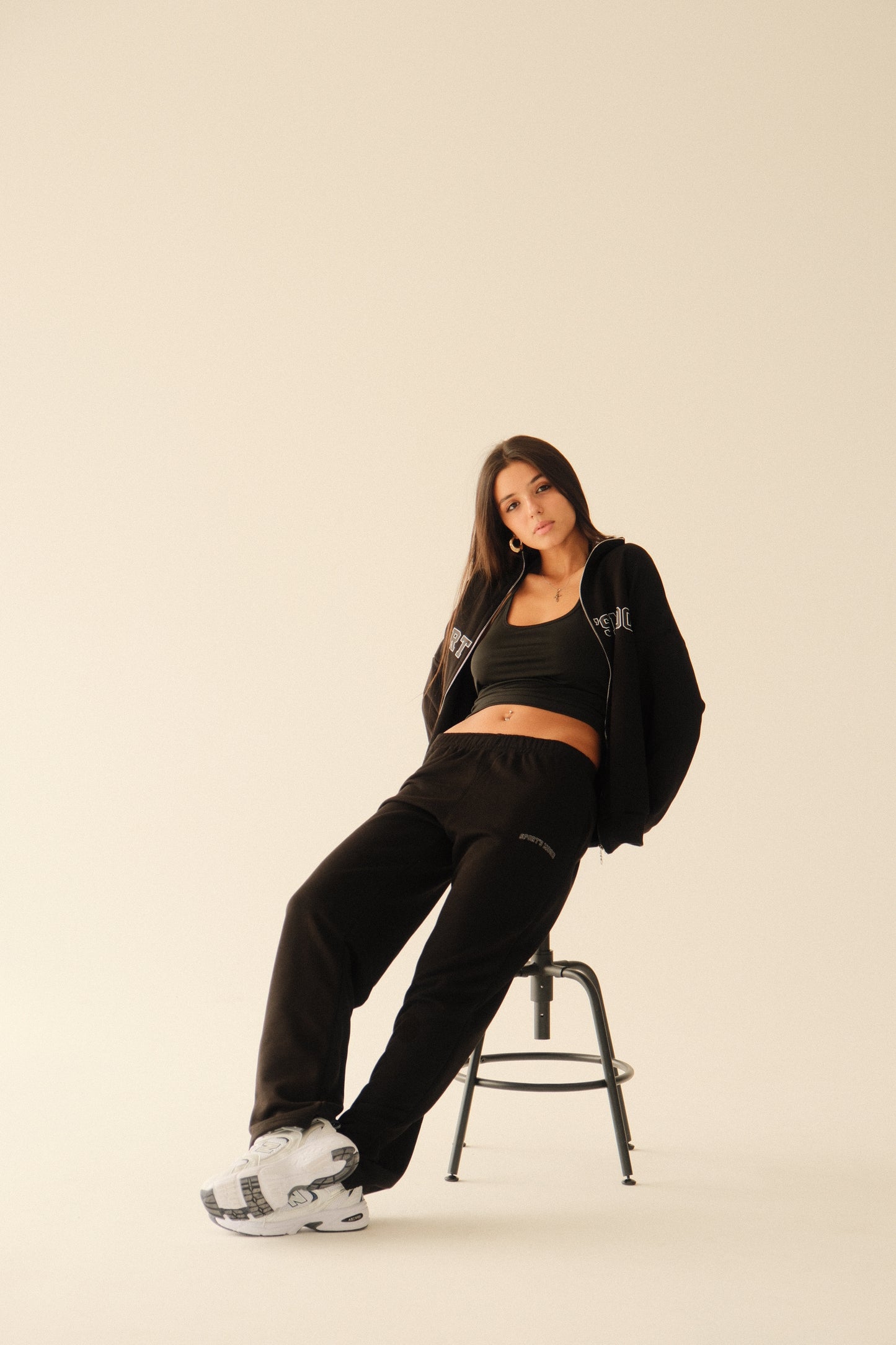 Black zip jacket
