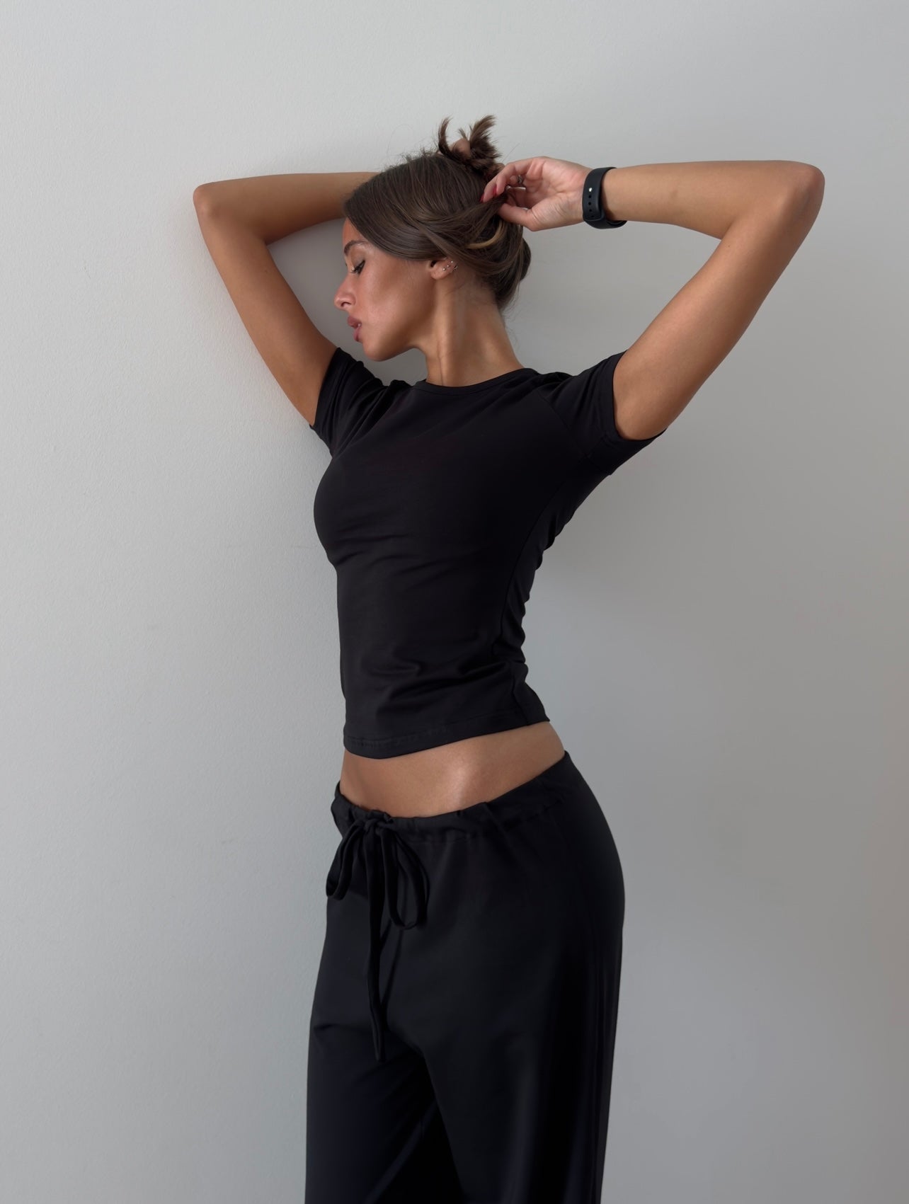 Black basic top