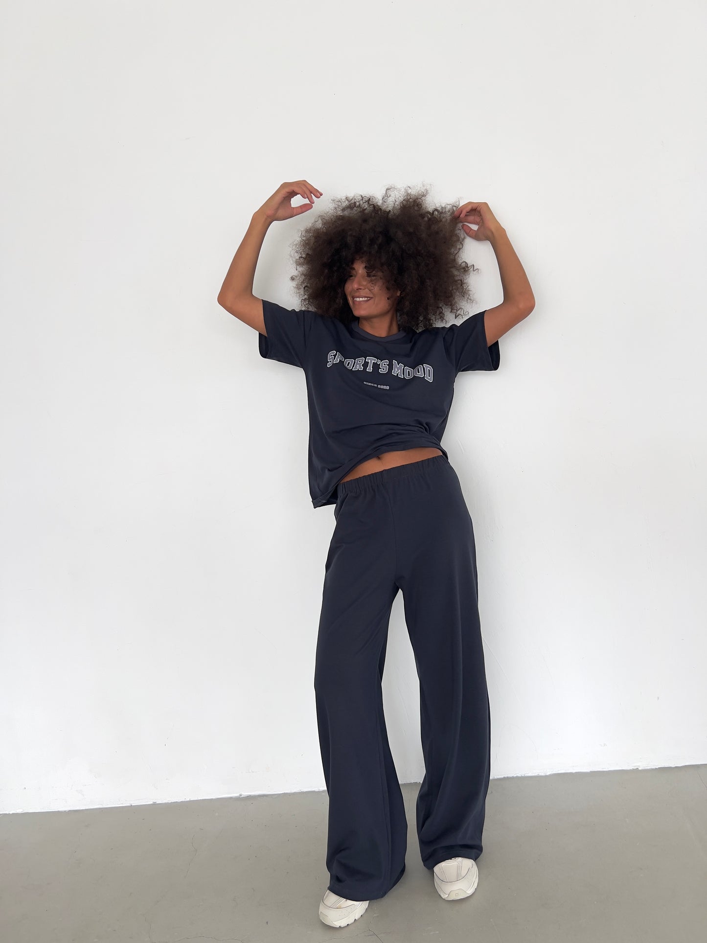 Dark gray lounge pants