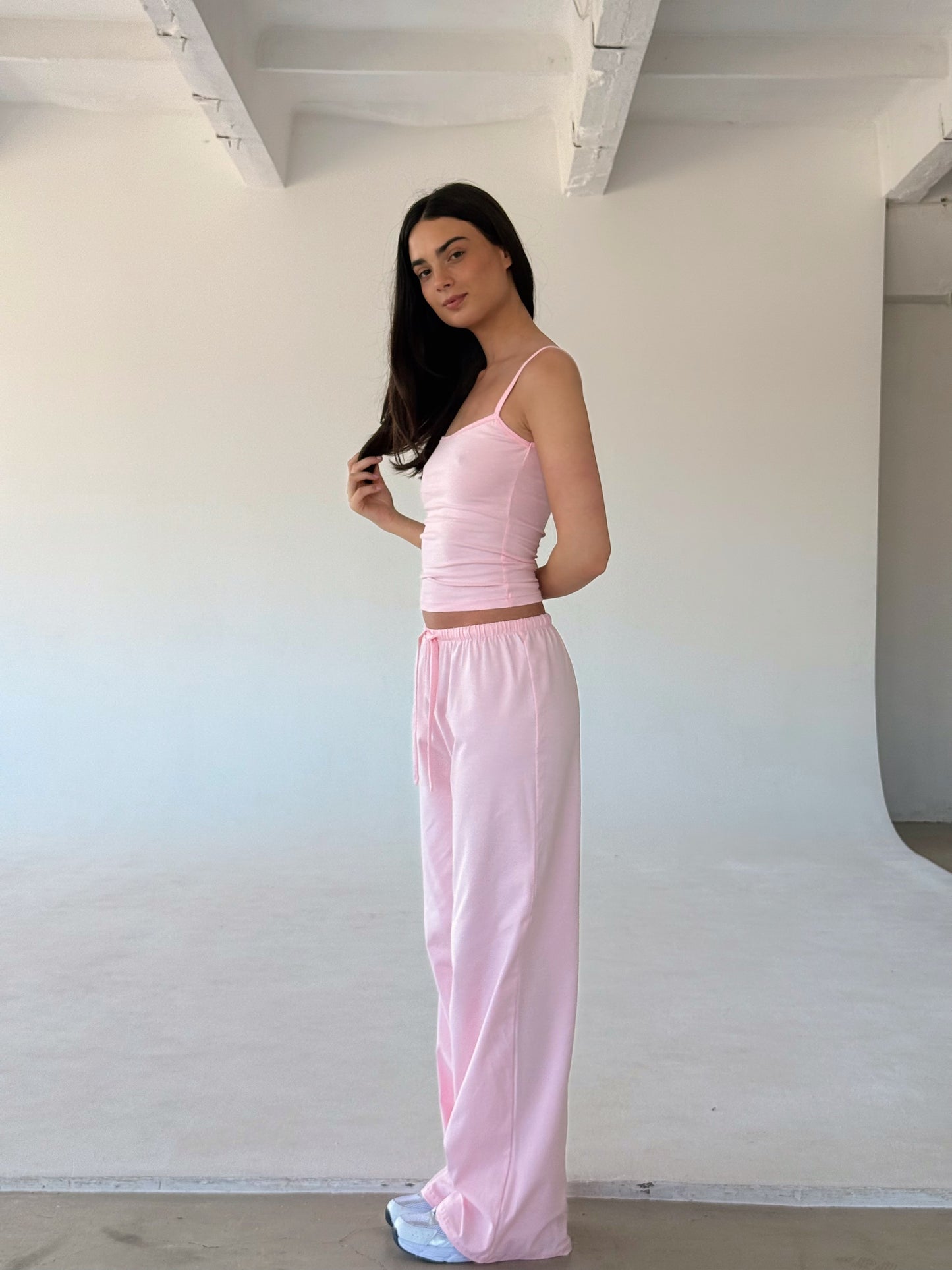 Baby pink lounge pants