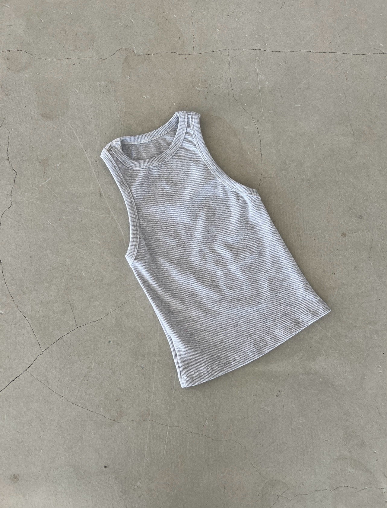 Light gray tank top