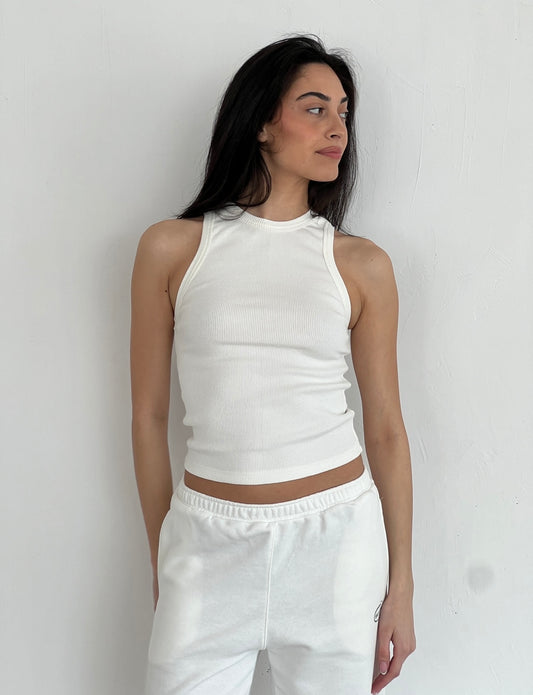 Milky tank top