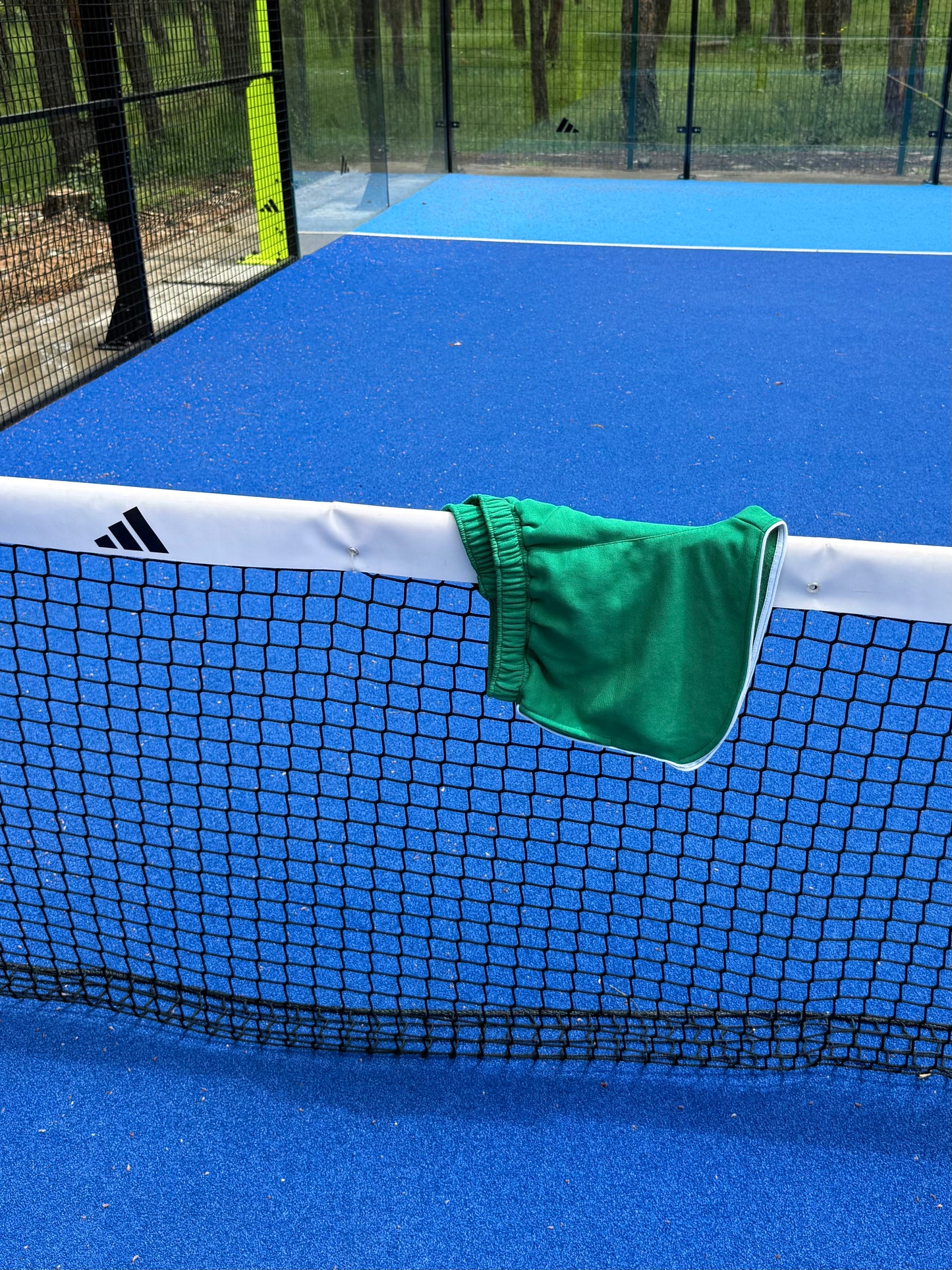 Brazilian green sunny sprint shorts