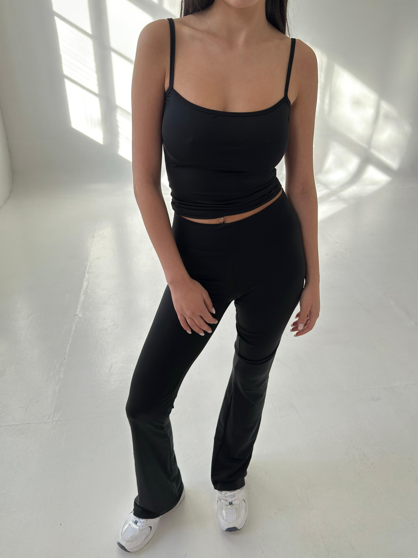 Black bralette top