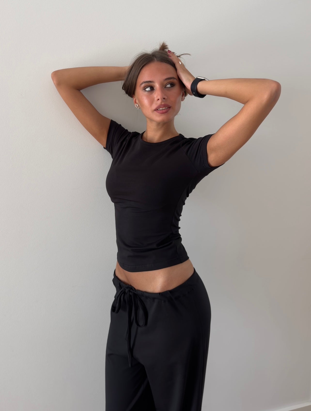 Black basic top
