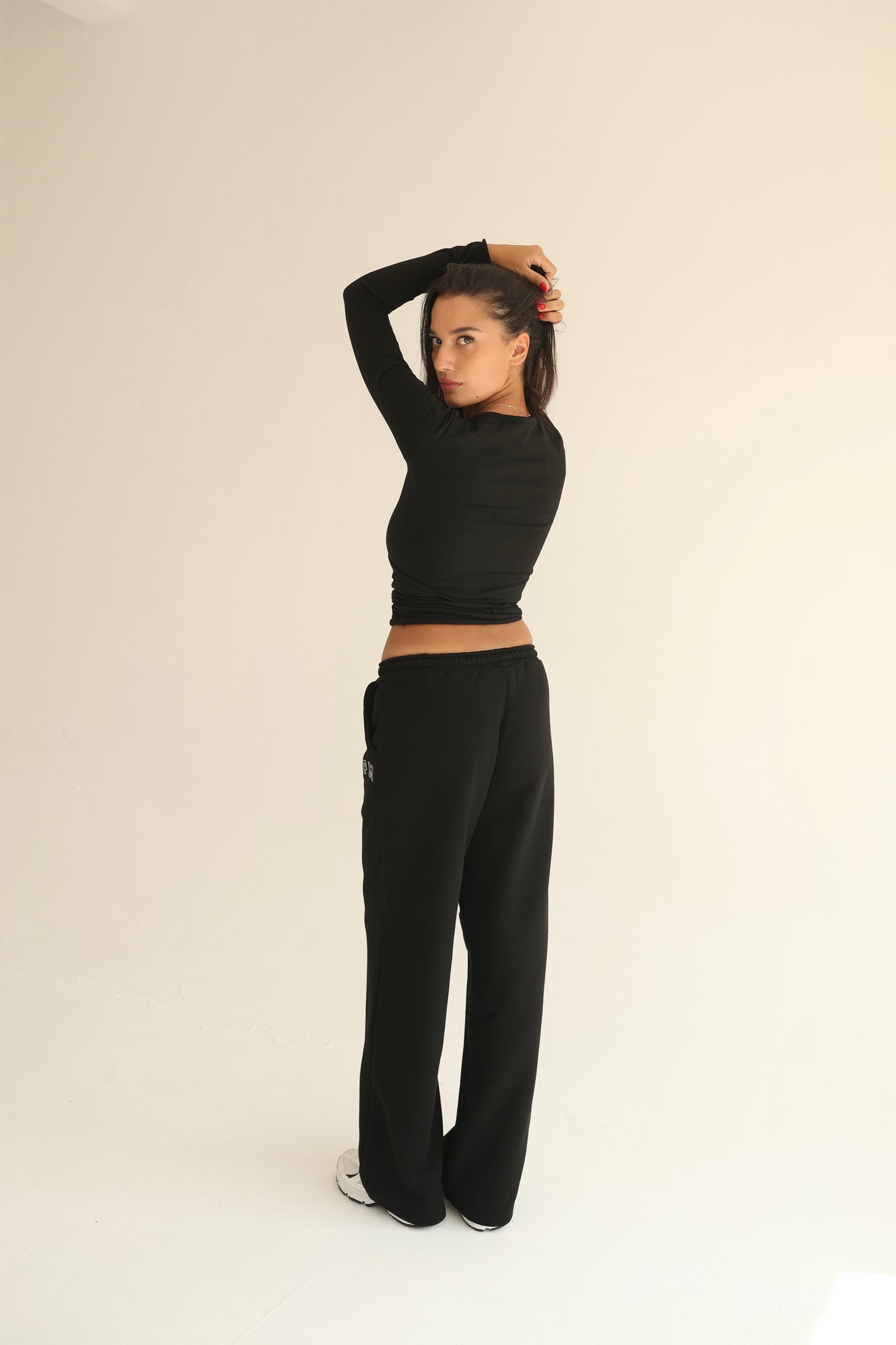 Black pilates cardigan