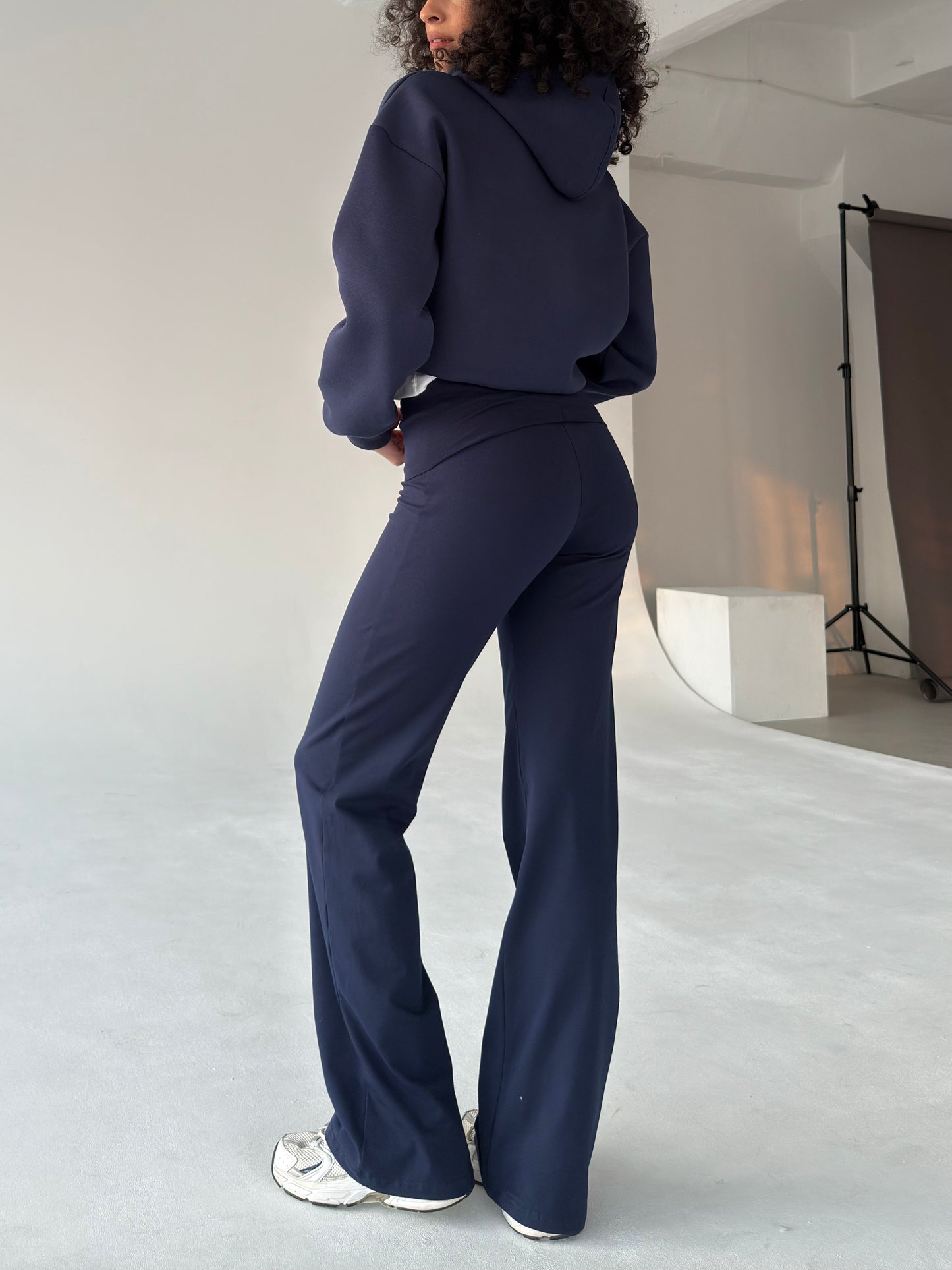 Navy blue cotton pants