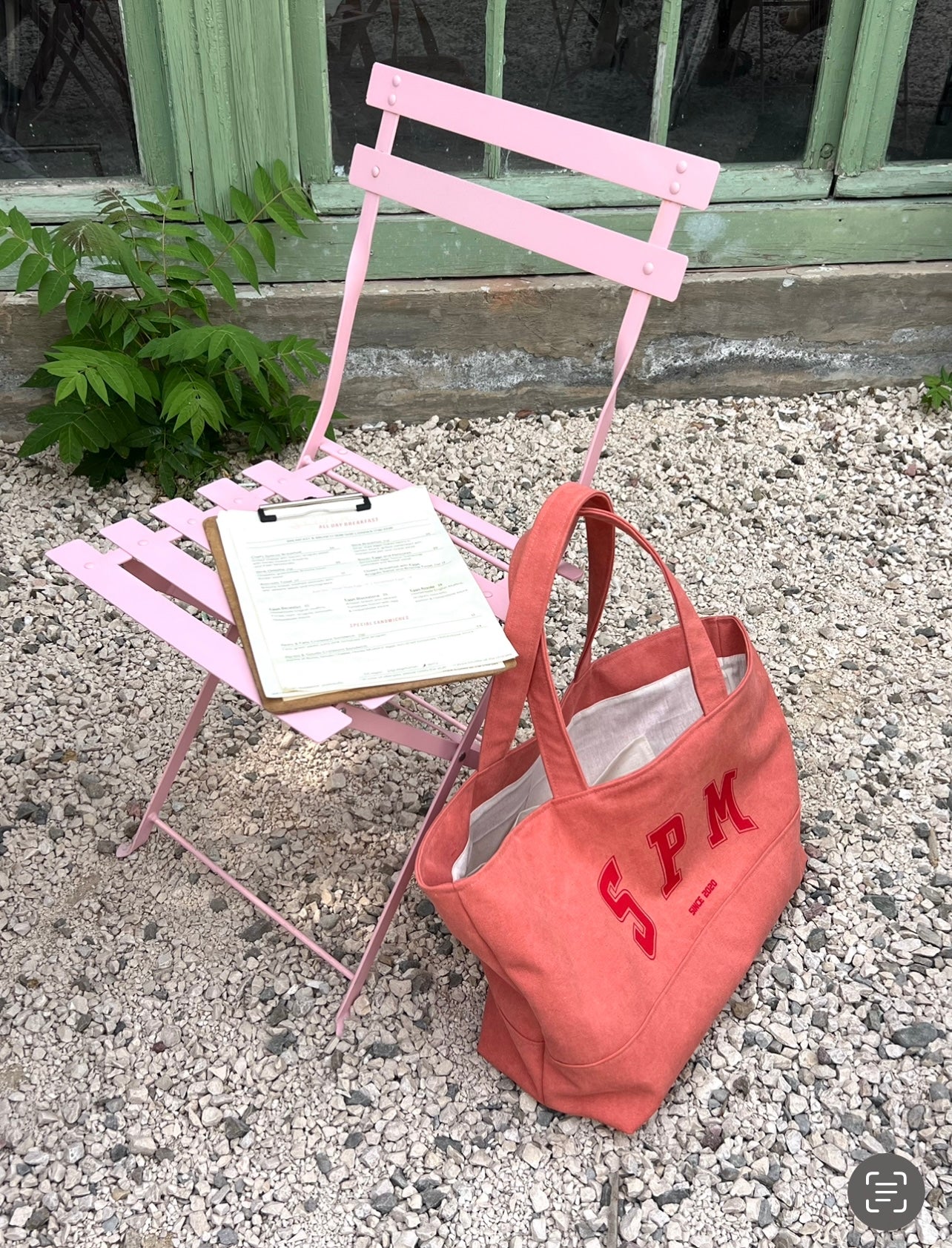 Strawberry tote bag