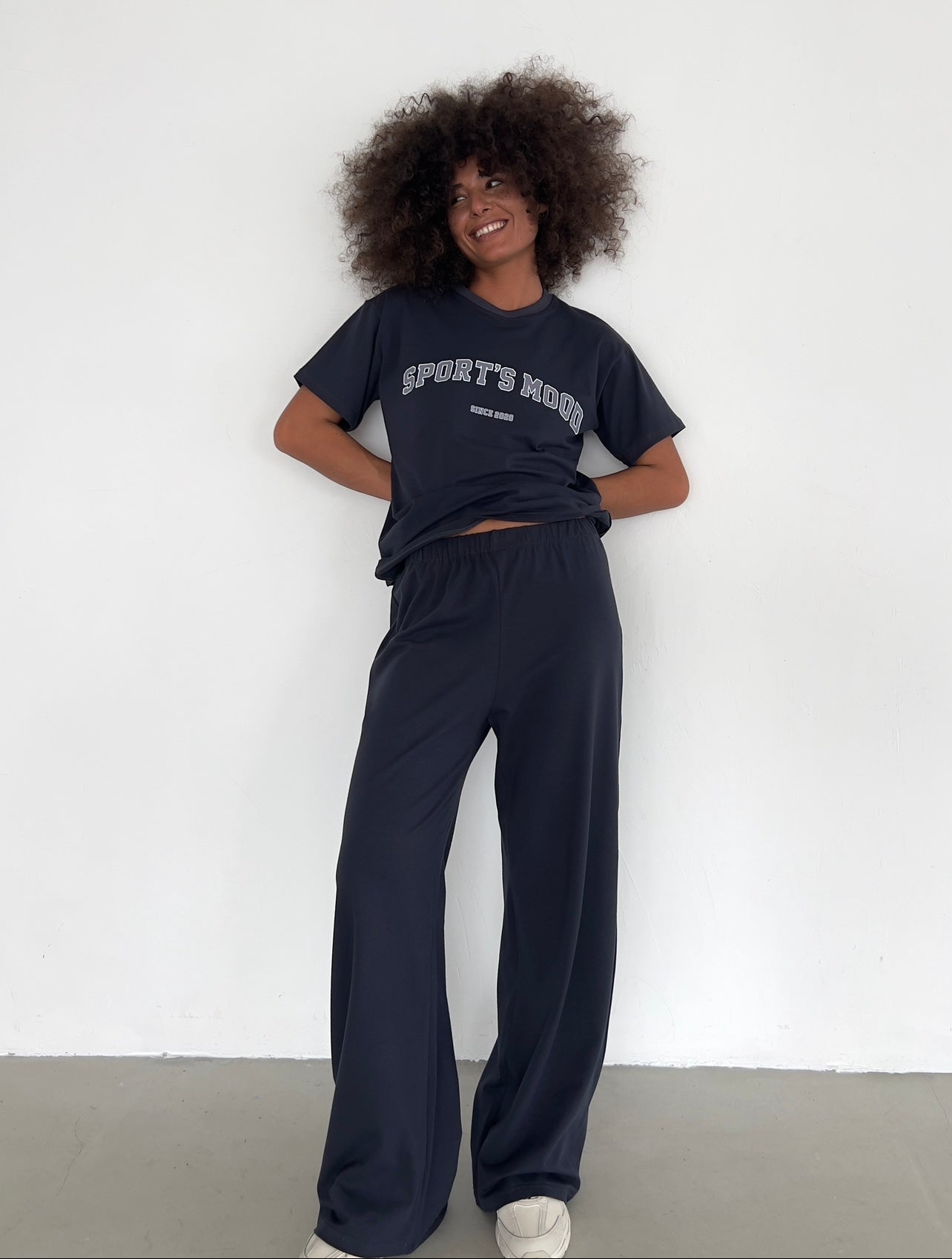 Dark gray lounge pants