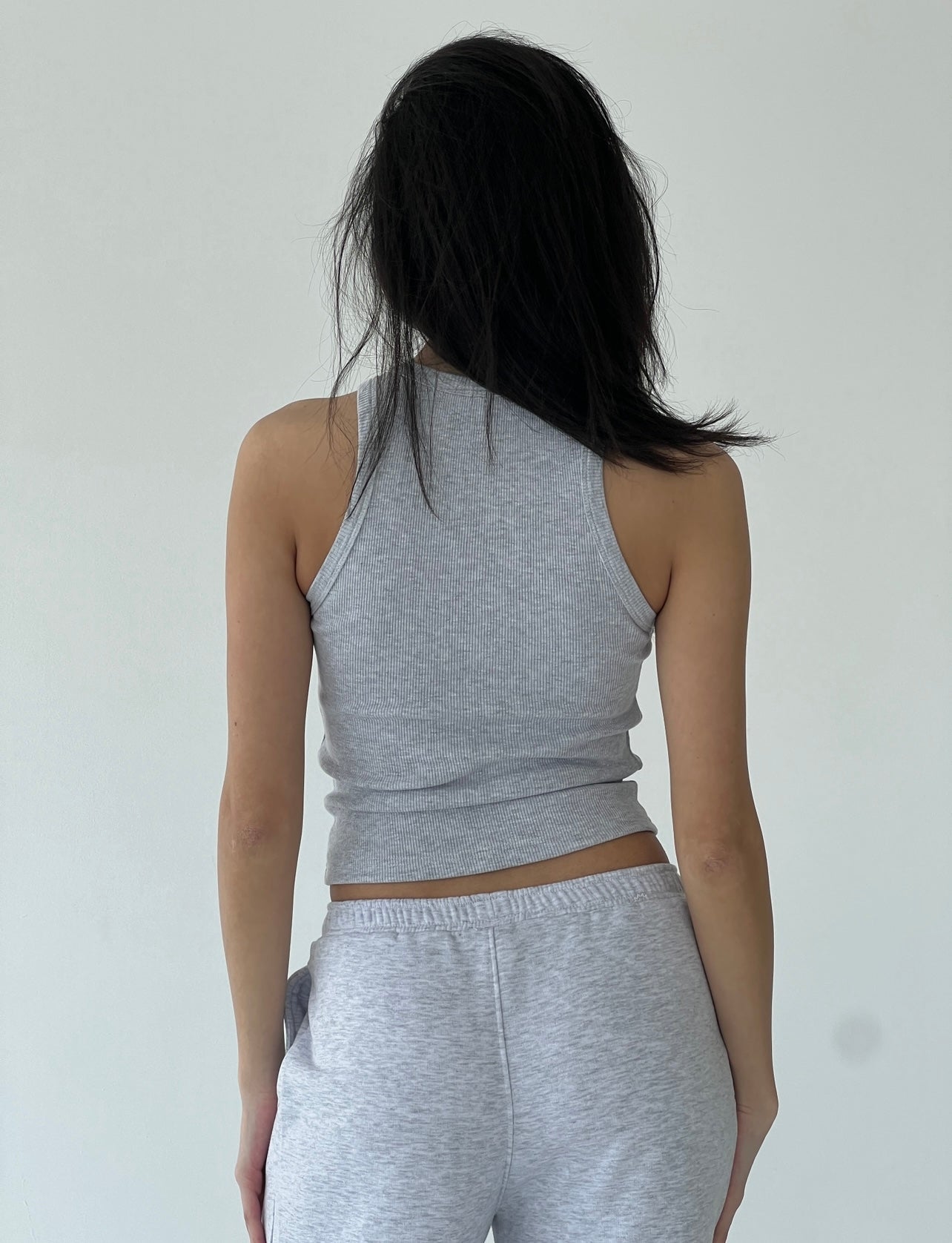 Light gray tank top