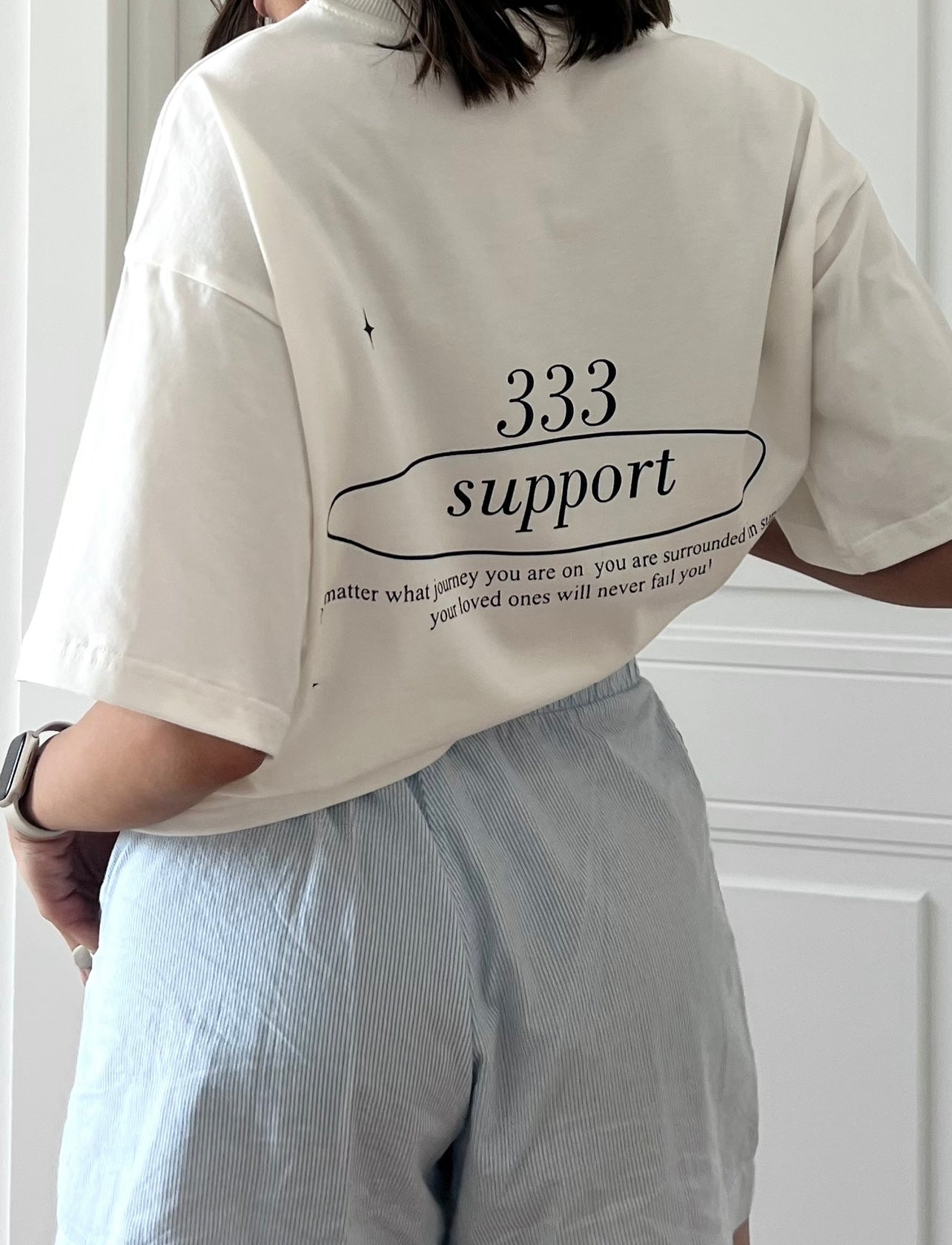 Oversize t-shirt •Support• 333