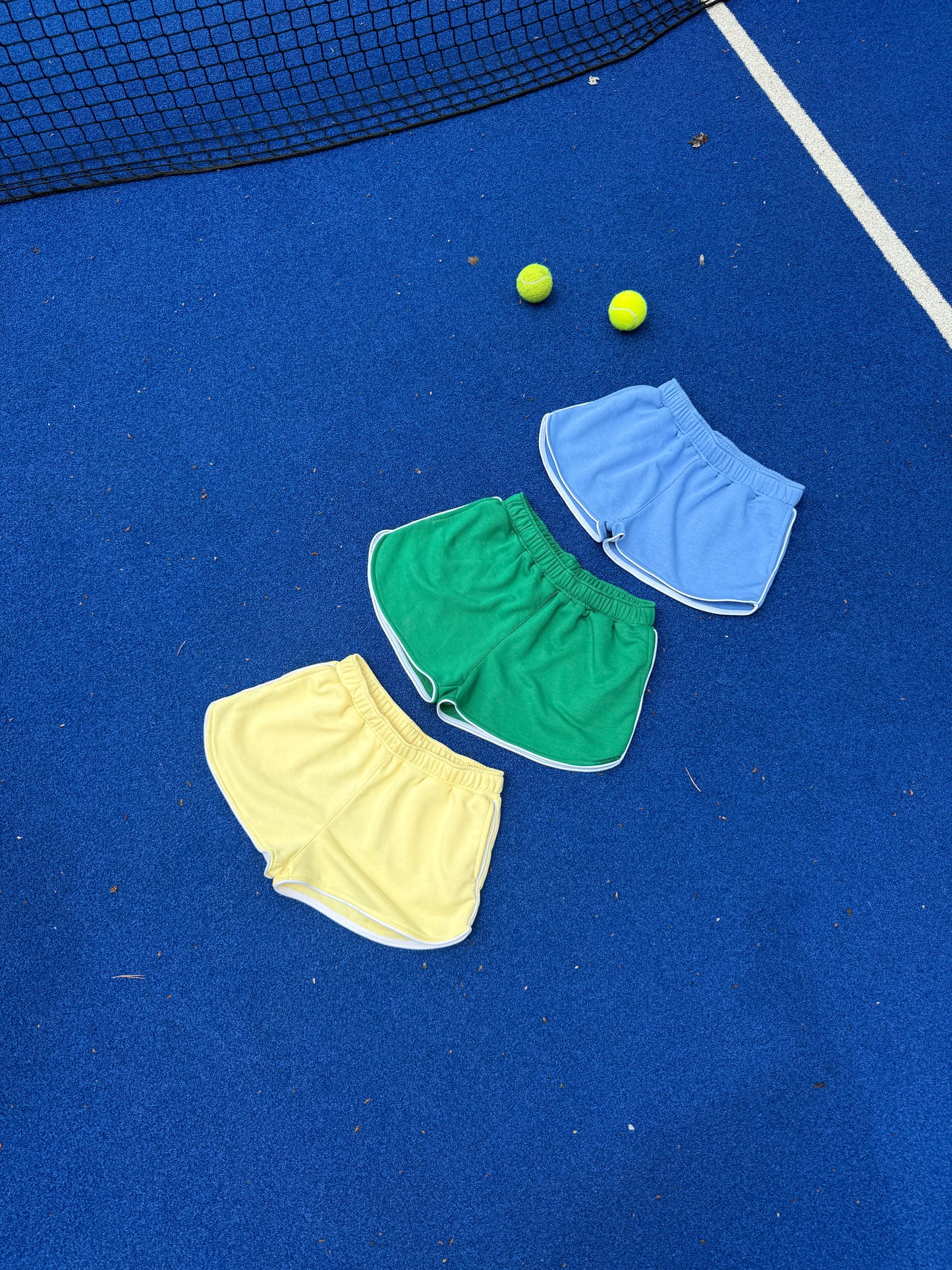 Brazilian green sunny sprint shorts