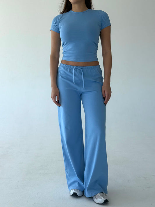 Baby blue lounge pants