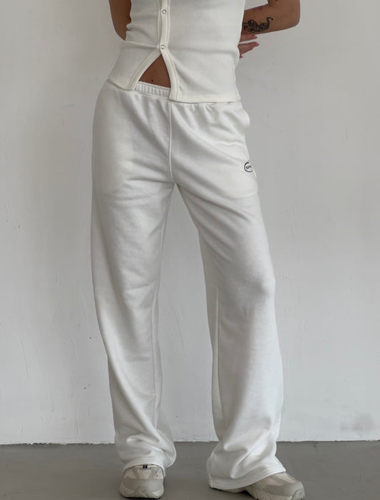 Milky straight sweatpants