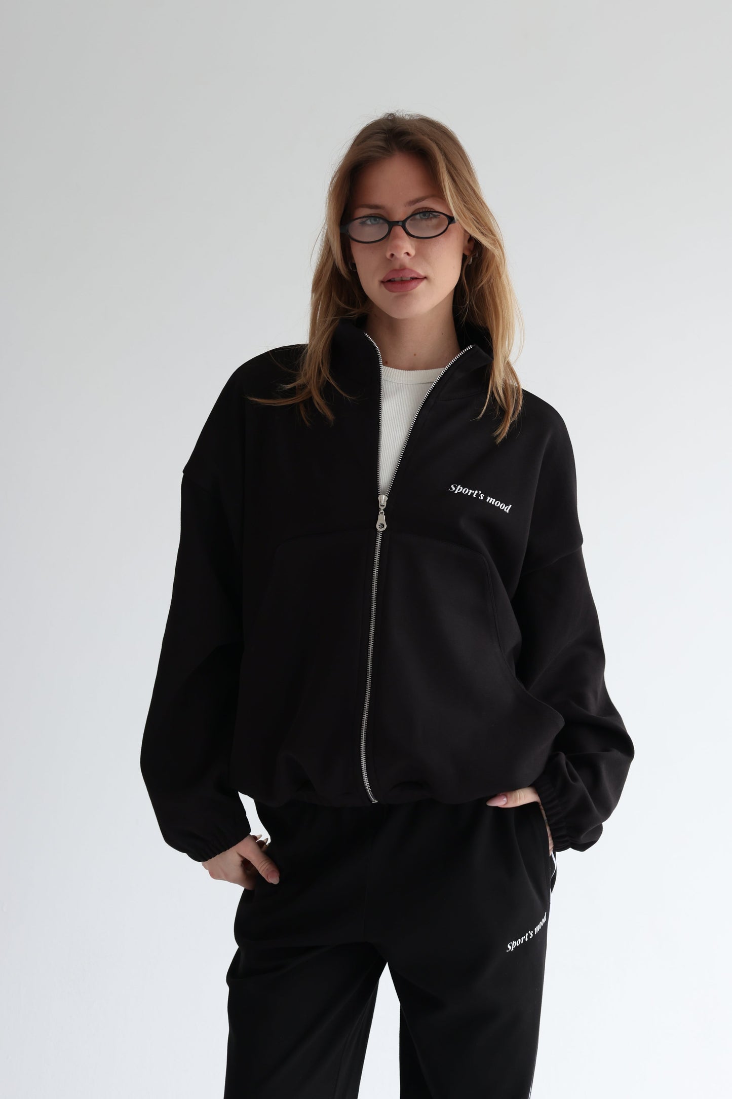 Black air track jacket