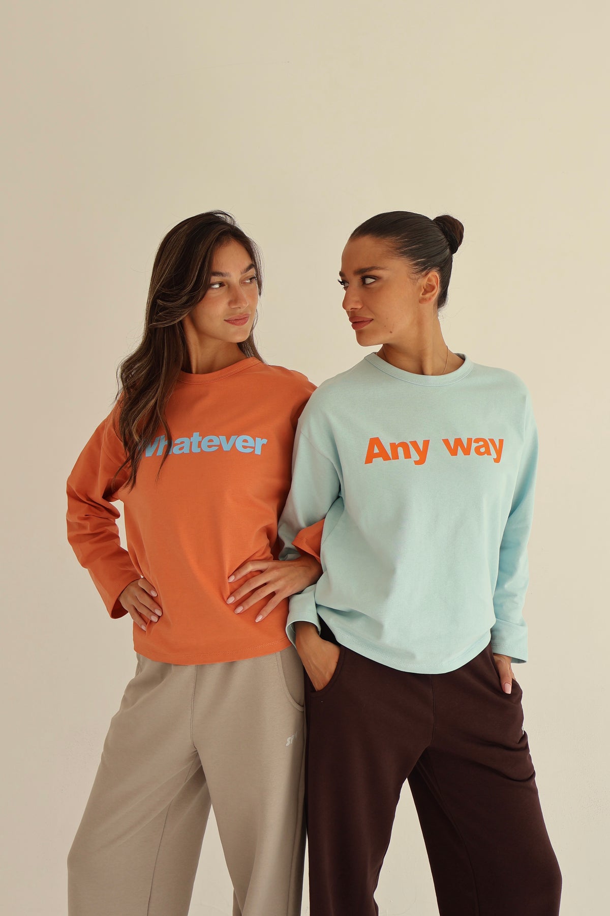 Baby blue oversize sweatshirt