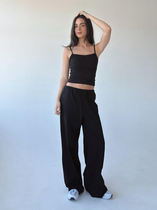 Black lounge pants