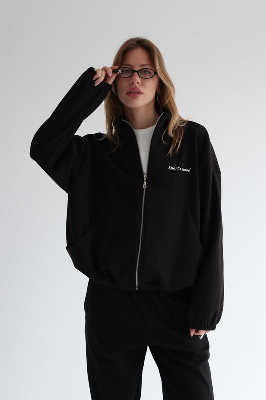 Black air track jacket