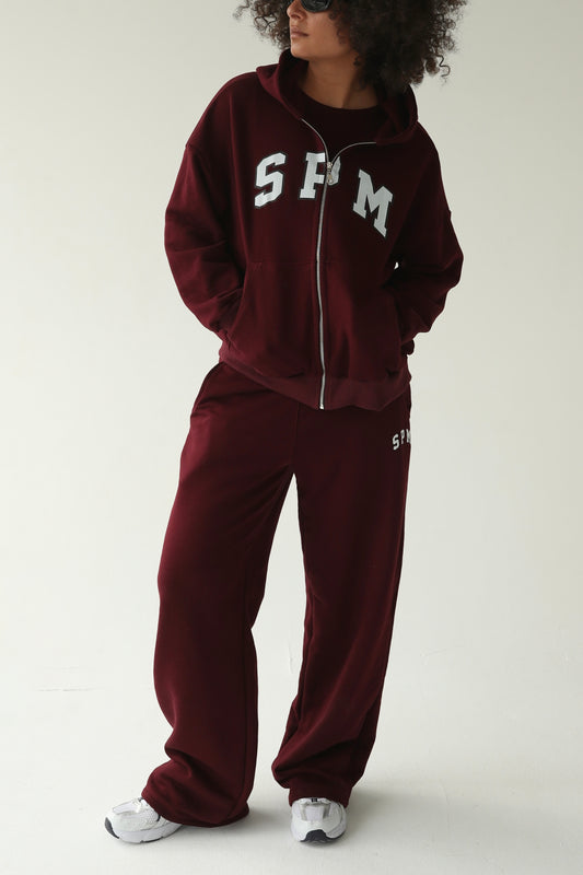 შინდისფერი ოვერსაიზ ჟაკეტი