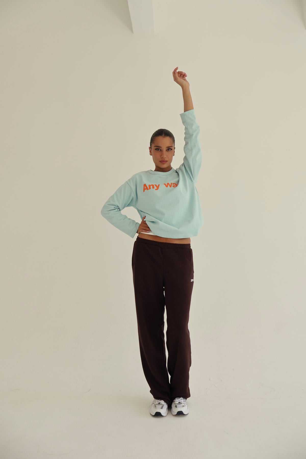 Baby blue oversize sweatshirt