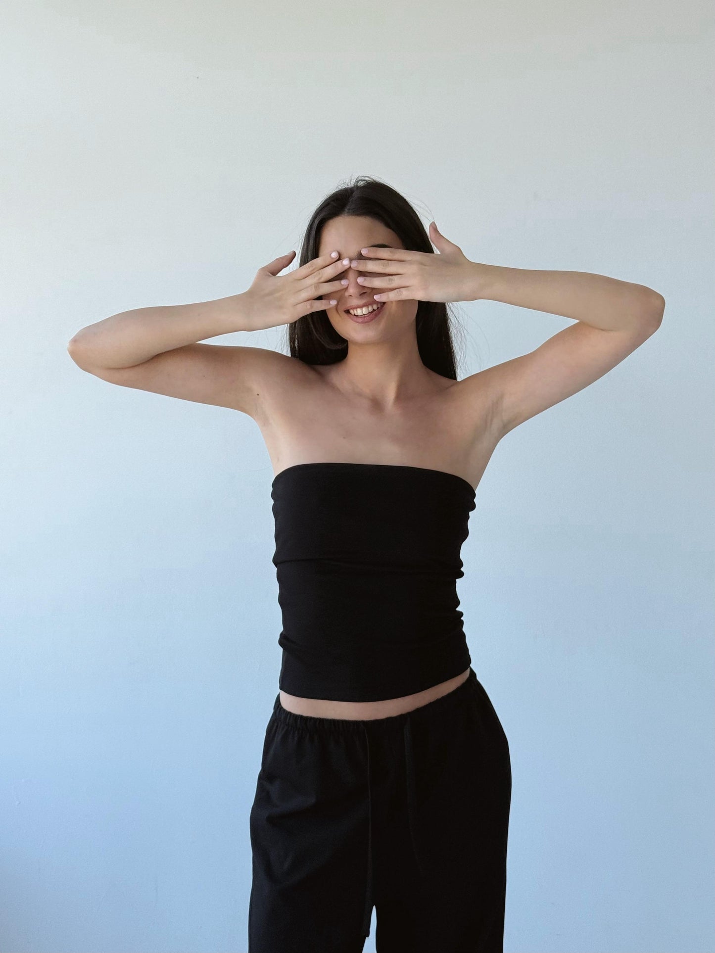 Black tube top