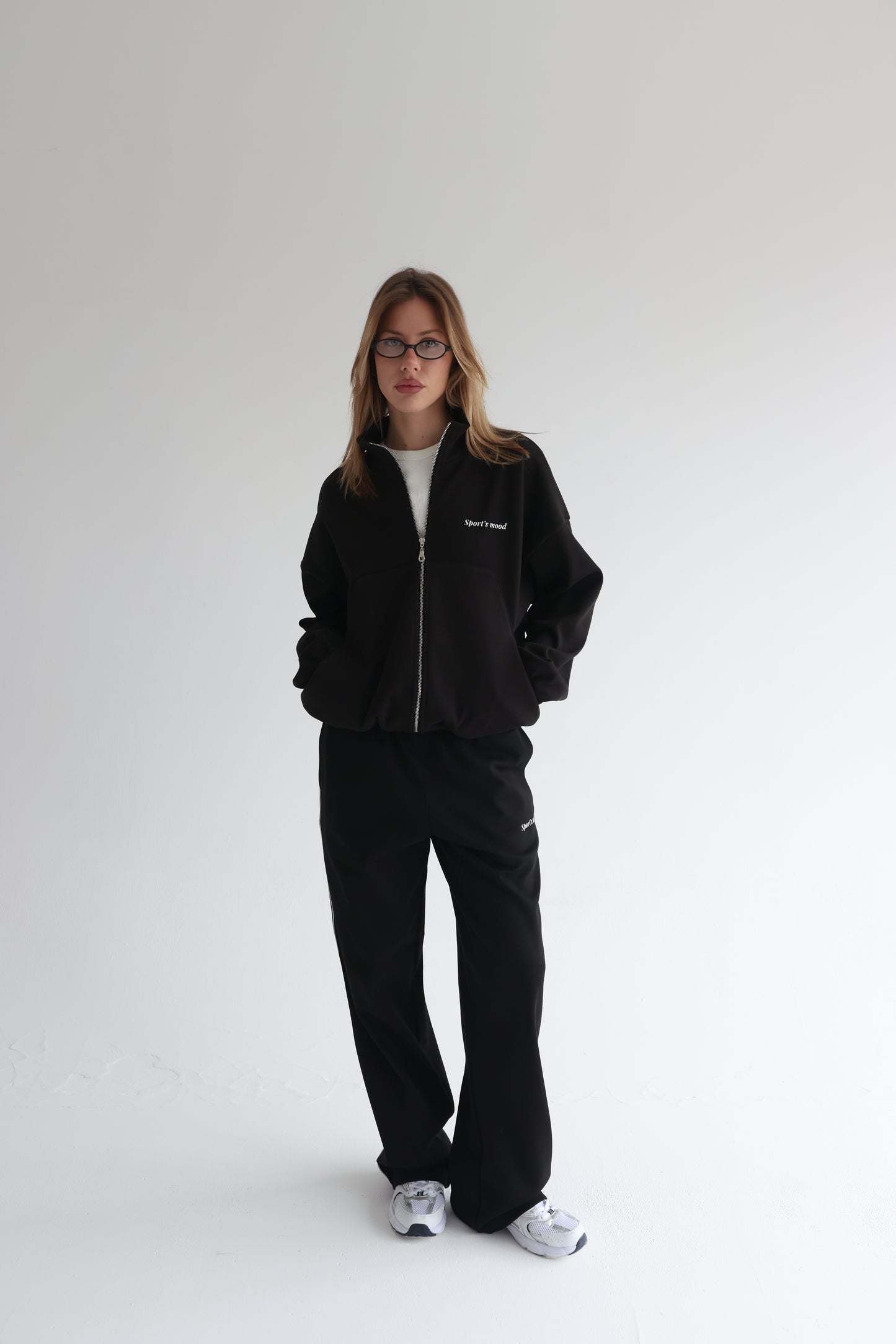 Black air track jacket