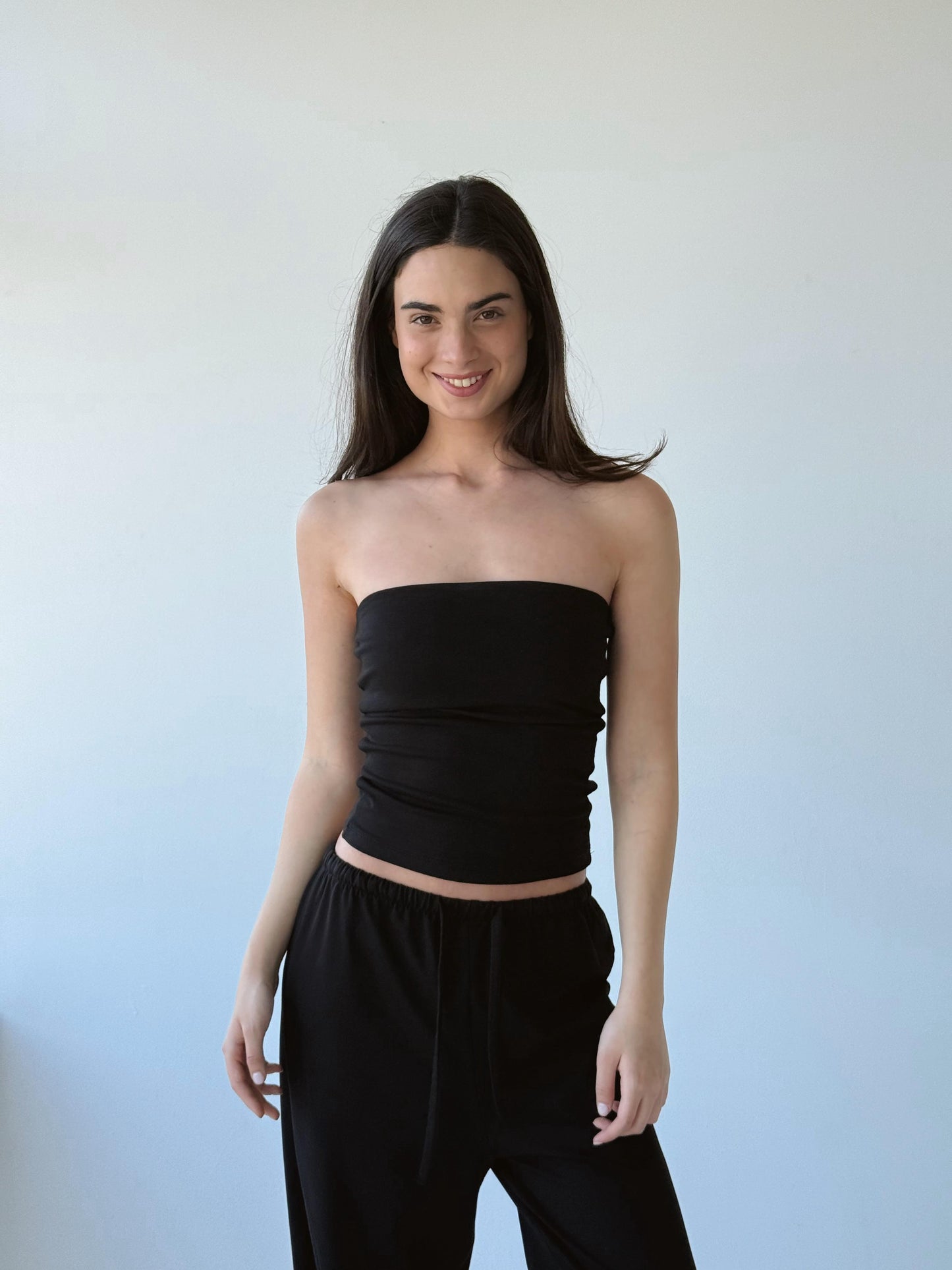 Black tube top