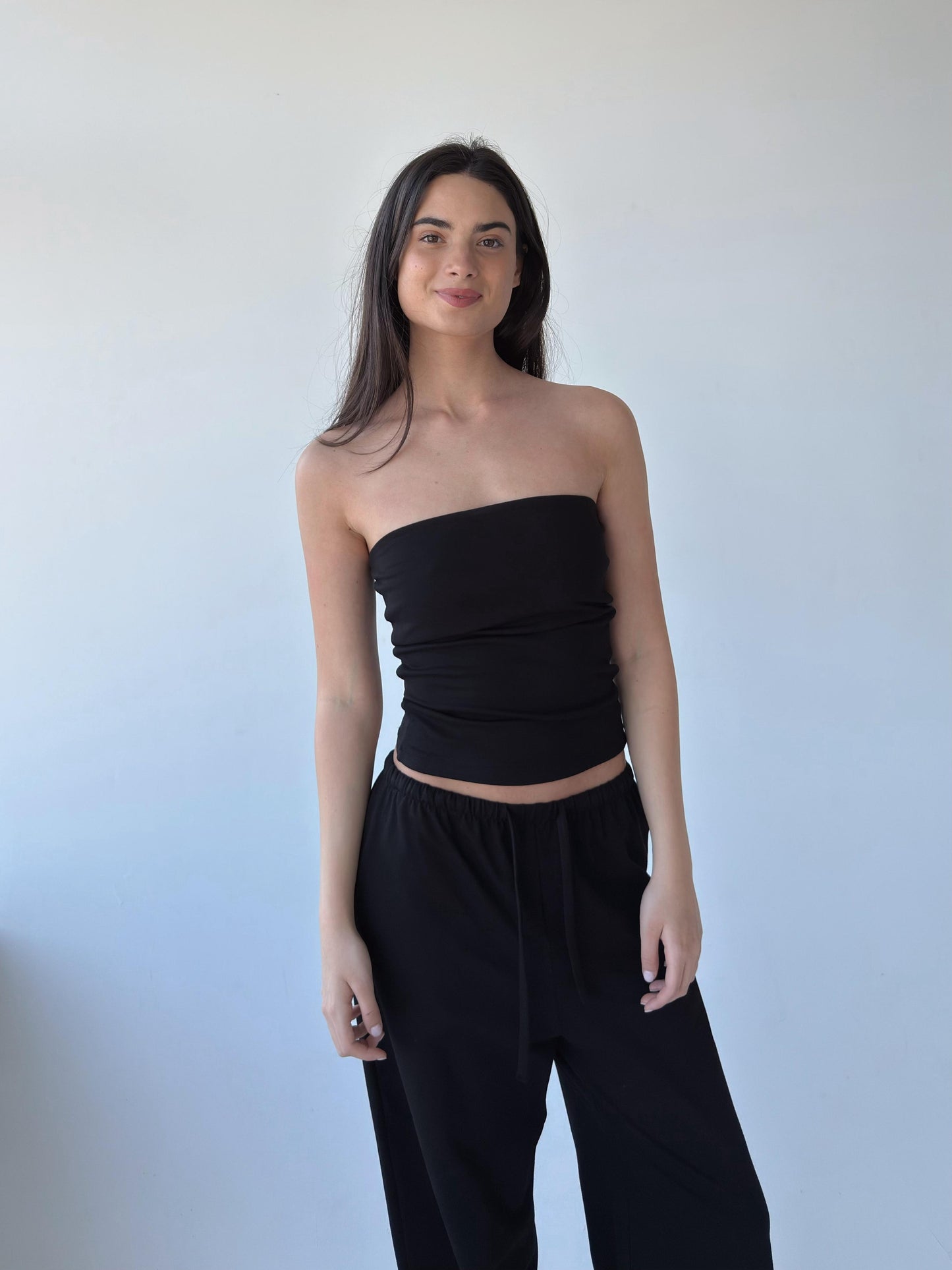 Black tube top