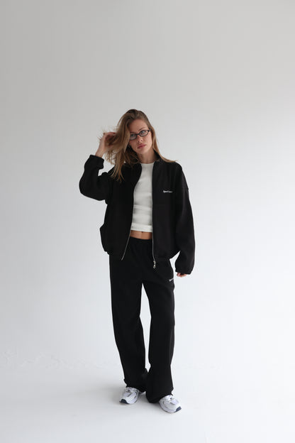 Black air track jacket