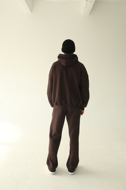 ყავისფერი დათბილული შარვალი