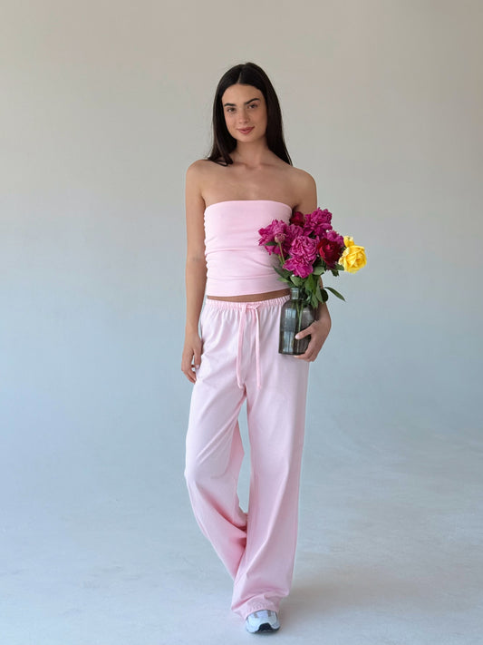 Baby pink lounge pants