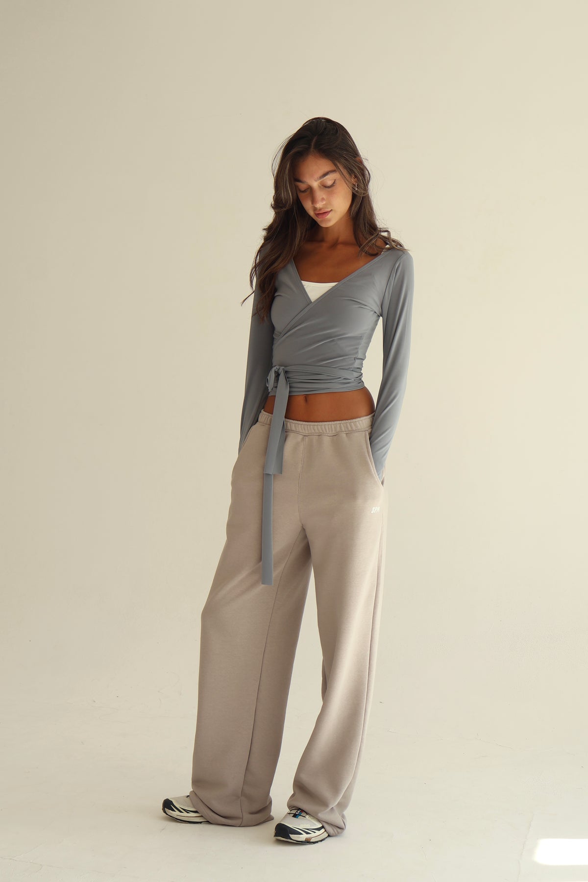Silver pilates jacket
