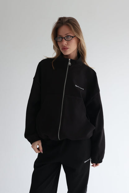 Black air track jacket