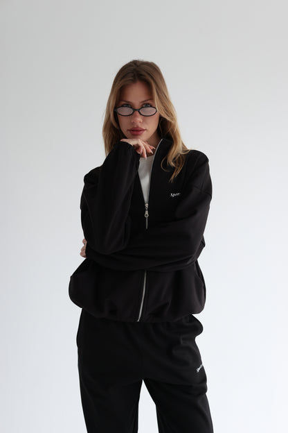 Black air track jacket