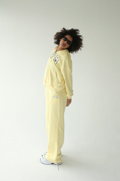 ლიმონისფერი ოვერსაიზ ჟაკეტი