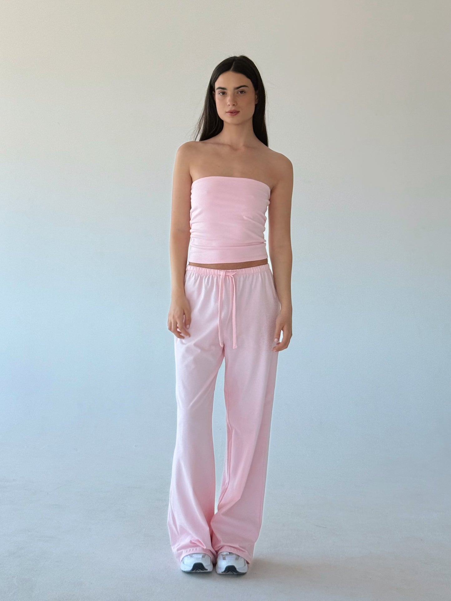 Baby pink tube top